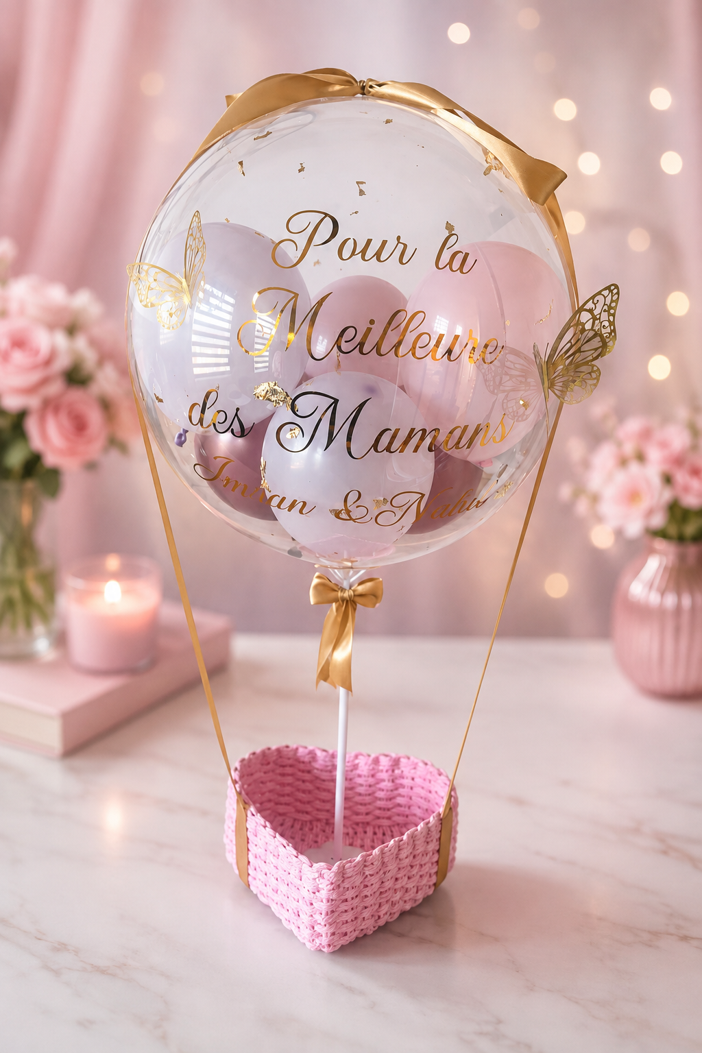 Ballon panier coeur
