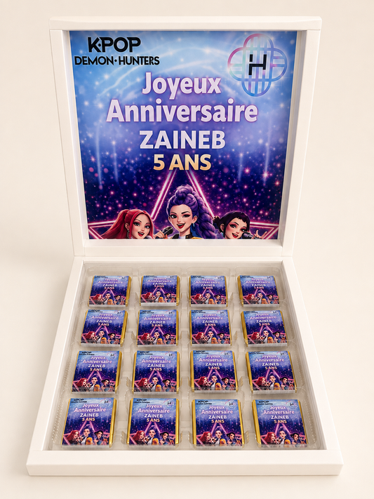 BOITE CHOCOLAT KPOP