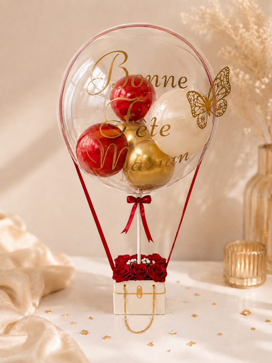 Ballon sac fleur