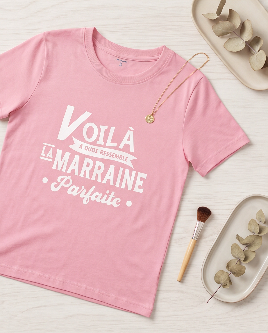 Tee-shirt marraine parfaite