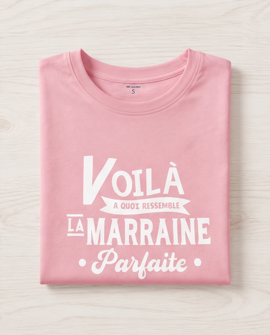 Tee-shirt marraine parfaite