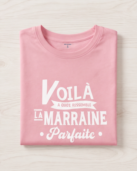 Tee-shirt marraine parfaite